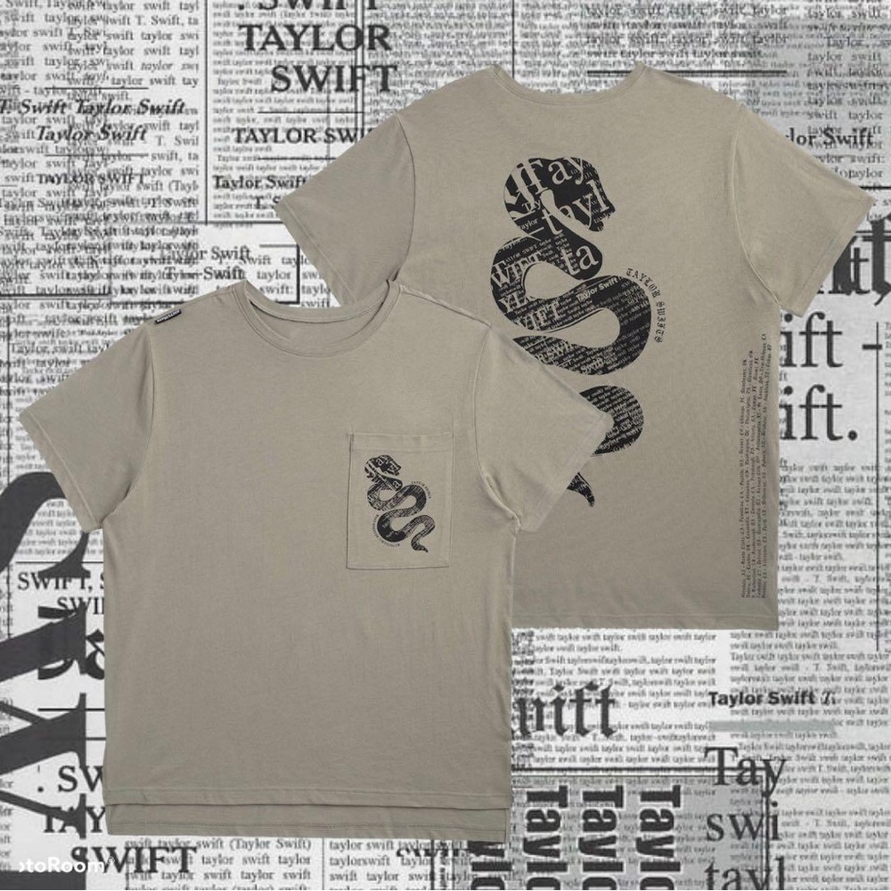 NEW Taylor Swift Reputation Snake Oversized tee M